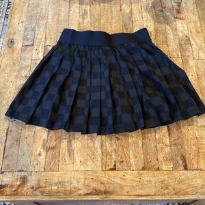 Tennis skirt with shorts underneath